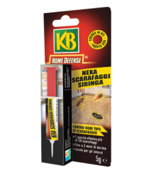 KB Nexa FOVAL GEL per SCARAFAGGI e Blatte  5 gr Siringa Pronto Uso Insetticida